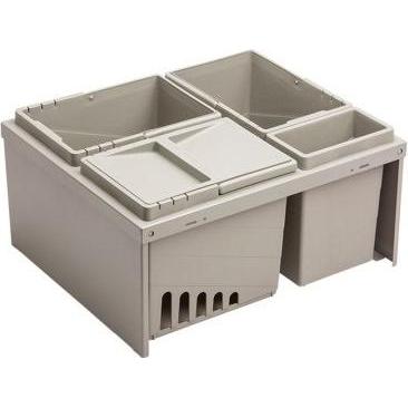 Default Affaldssystem til skuffe 3x11L + 1x3L B60, Pattumiera