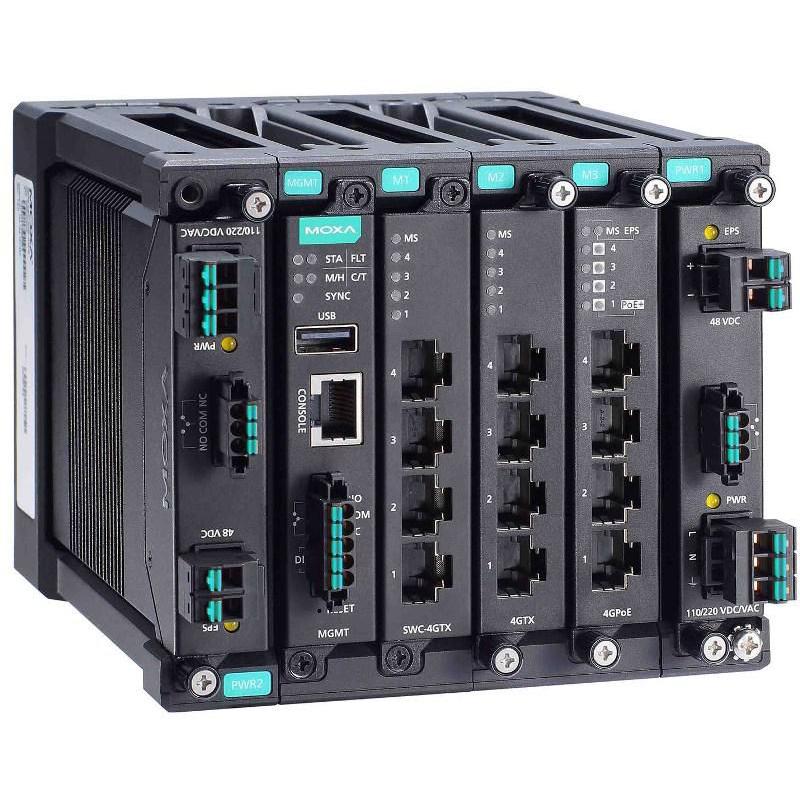 Moxa Modular Redundant Ethernet Swi, Netzwerkadapter