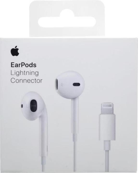 Actual product image - EarPods (Lightning Anschluss) (No noise cancellation, Cable)