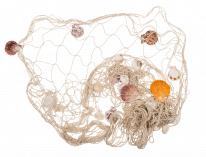 Actual product image Widmann Deco Fish Net With Shells (1 pcs.)