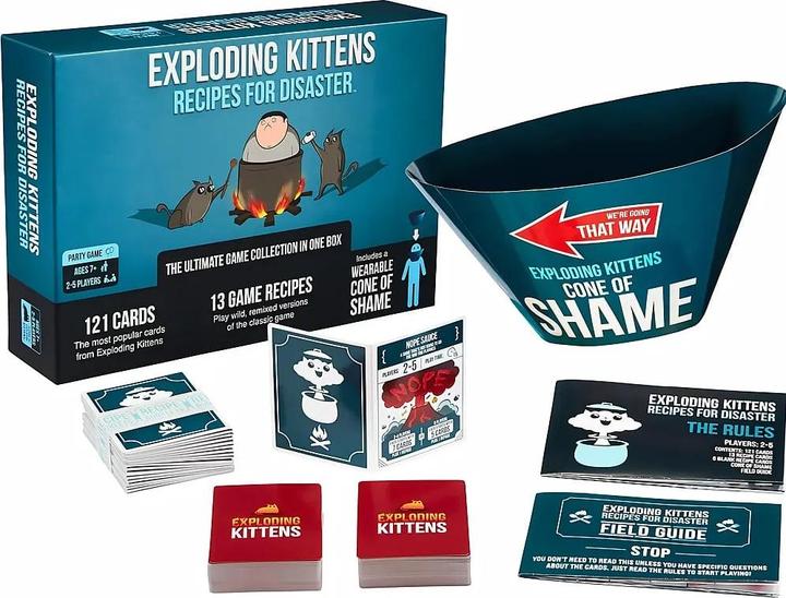 Image du produit Exploding Kittens Recettes pour les catastrophes (ENG) (Anglais, 2 - 5 Joueur)