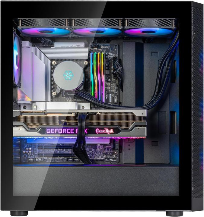 Produktbild Silverstone SST-FA514X-BG - FARA High Airflow ATX Mid-Tower gaming chassis with dual radiator suppor (ATX, mATX, Mini-ITX)