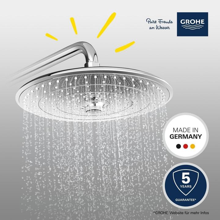 Produktbild Grohe Kopfbrause (3 Strahlarten, 9.50 l/min)