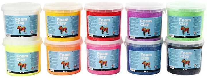Immagine prodotto Creativ Company Set di modelli in schiuma di argilla colori assortiti