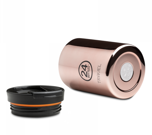 Actual product image 24 Bottles Thermo mug Travel Tumbler 0.35 l Rose Gold