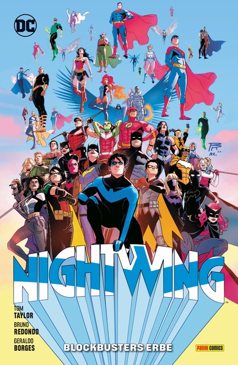 Produktbild Panini Nightwing (Deutsch, Eduardo Pansica, Jay Kristoff, C. S. Pacat, Daniele Di Nicuolo, Eddy Barrows, Inaki Miranda, Tom Taylor, Rick Leonardi, Bruno Redondo, Scott McDaniel, Mikel Janín, Javier Fernandez, Geraldo Borges, 2023)