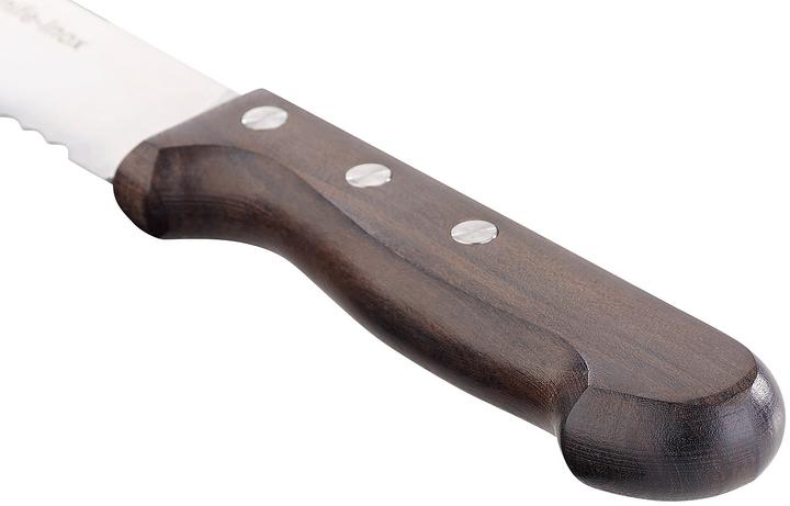 Produktbild Rosenstein & Söhne Brotmesser mit 20-cm-Klinge und Griff aus Blackwood-Holz (20 cm)