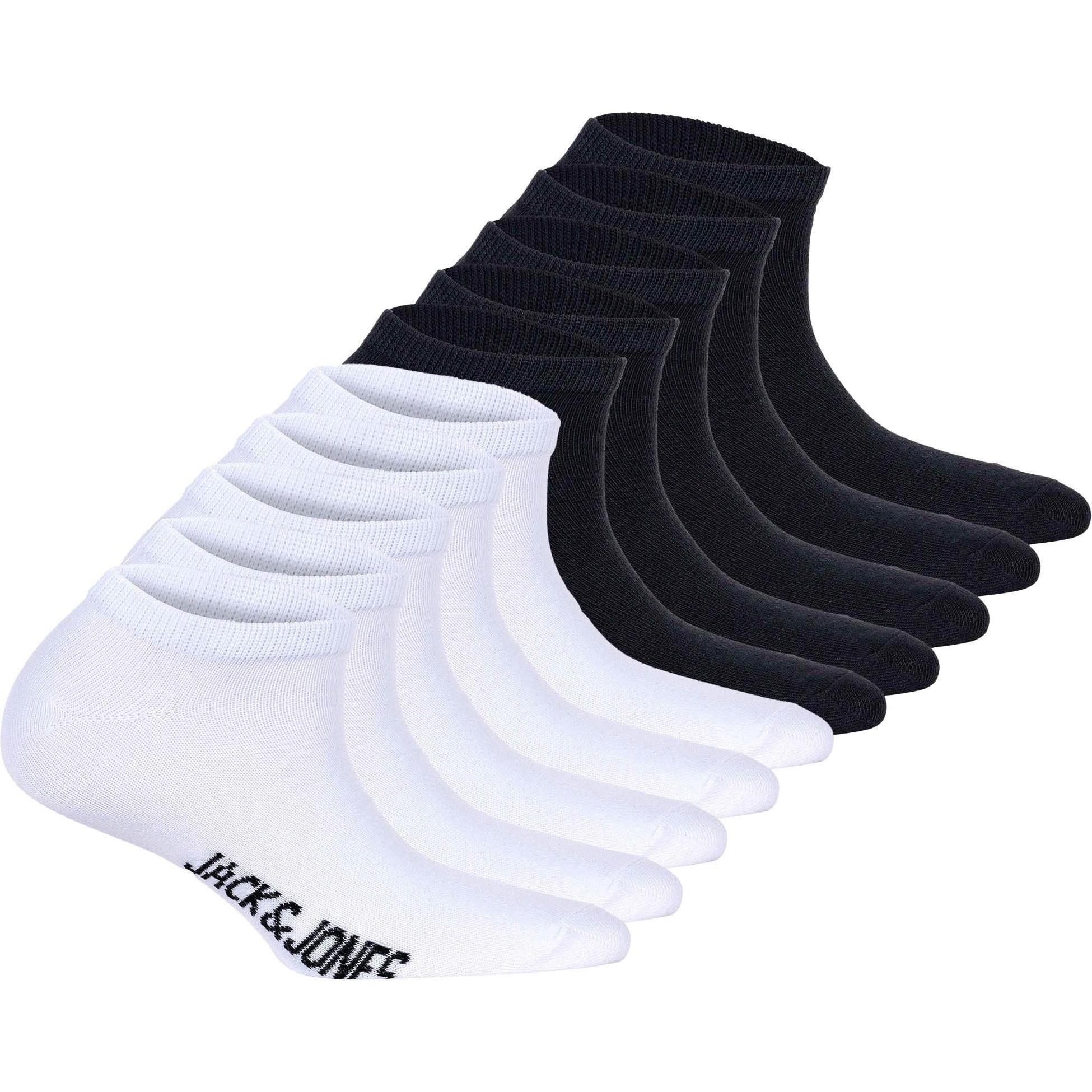 Jack & Jones, Unisex, Socken, Jacdongo Socks 5 Pack Jnr, Schwarz, (10er Pack, 33 - 37)