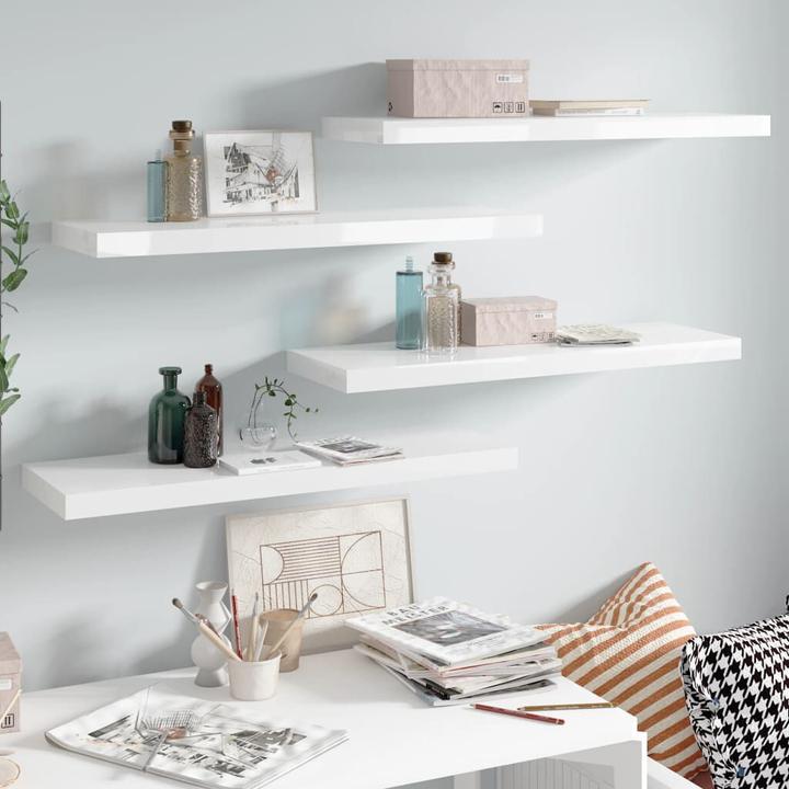 Actual product image vidaXL Wandregal (23.50 x 80 x 3.80 cm)