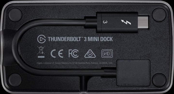 Actual product image Elgato Thunderbolt 3 Mini Dock (Thunderbolt, 4 Ports)