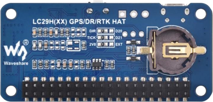 Produktbild WaveShare GPS-RTK Basisstation LC29H(BS) Dual-band L1+L2 für Raspberry Pi