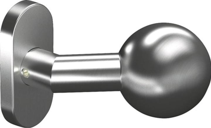 Ogro Profiel deurknop 3548V/6620 AL Materiaal aluminium F1 vast (Deurknop)