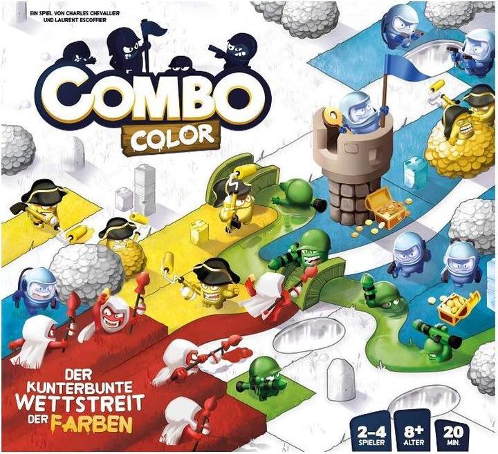 Productafbeelding Asmodée ASMD0040 - Combo Color - Bordspel, 2-4 spelers, vanaf 8 jaar (DE editie) (Duits)