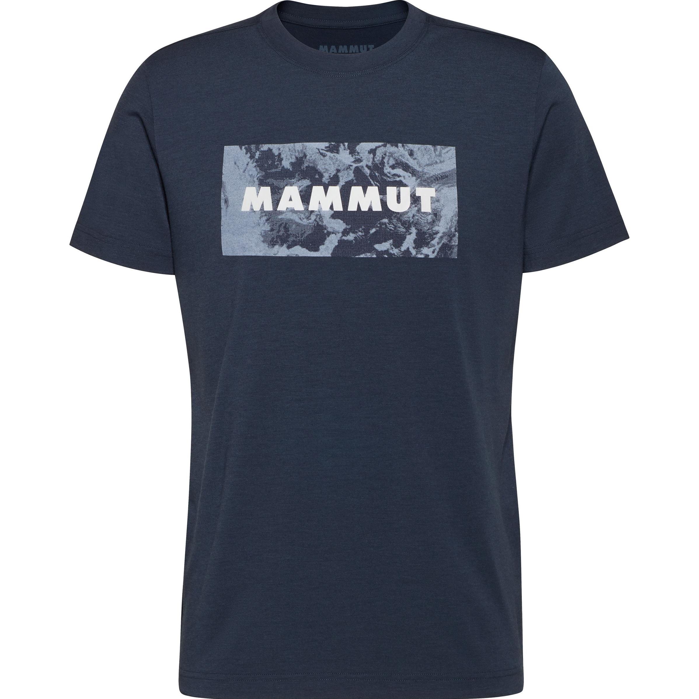 Mammut, Herren, Shirt, Trovat T-Shirt Men Logo, Blau, (XL)