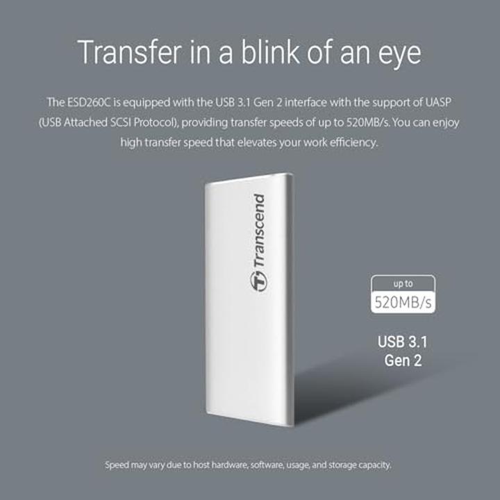Produktbild Transcend ESD260C (1 TB)