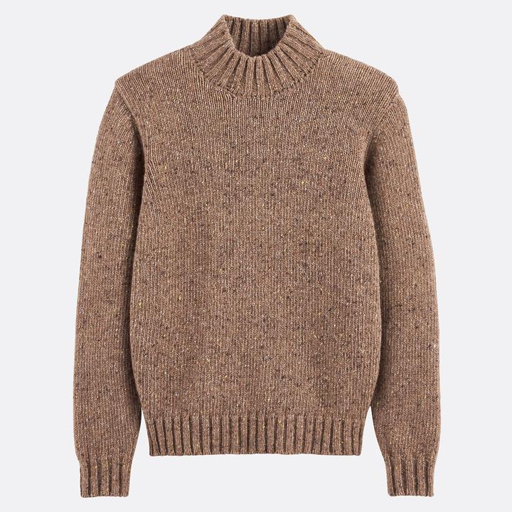 Immagine prodotto La Redoute Collections Grobstrickpullover mit Stehkragen (XL)