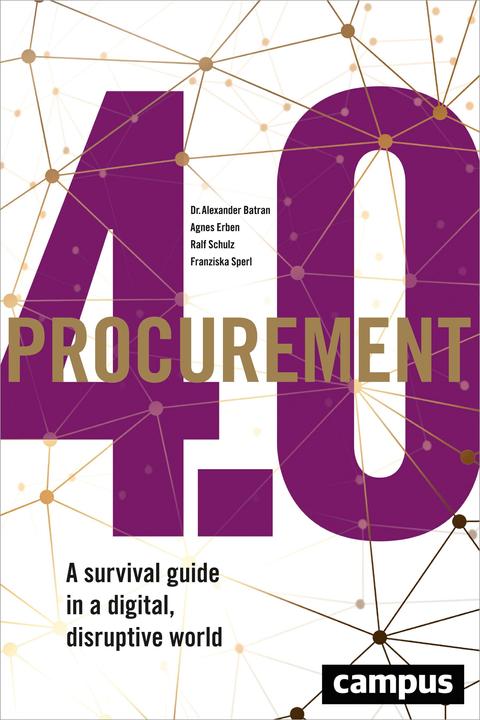 Produktbild Procurement 4.0 (Englisch, Alexander Schulz Batran, 2017)