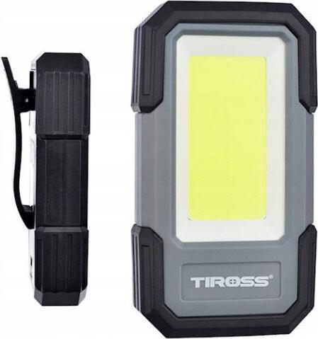 Tiross Torch Flashlight TS-1914 Multifunctional. 3W COB 3xAA Magnet (6 cm, 300 lm)