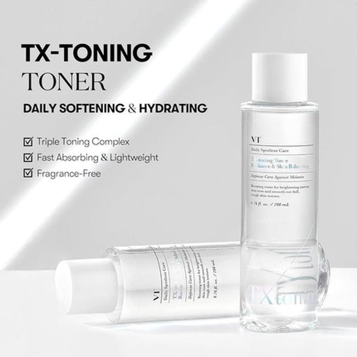 Immagine prodotto VT Cosmetics Tx Toning Facial Toner with Tranexamic Acid and Niacinamide (Tonico per il viso)