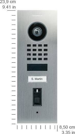 Actual product image Doorbird Door station D1101FV (Ethernet)