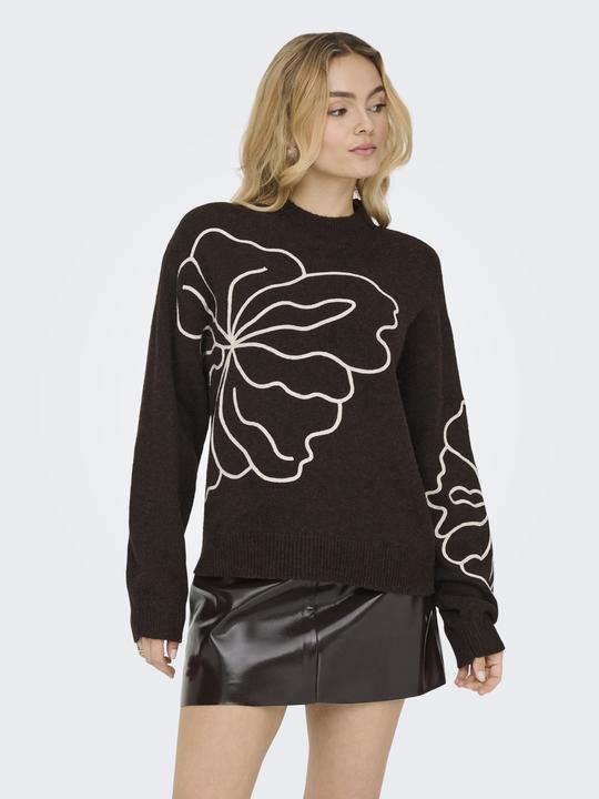 Produktbild JdY Jdyjella L/S Flower Pullover Knt Noos (M)