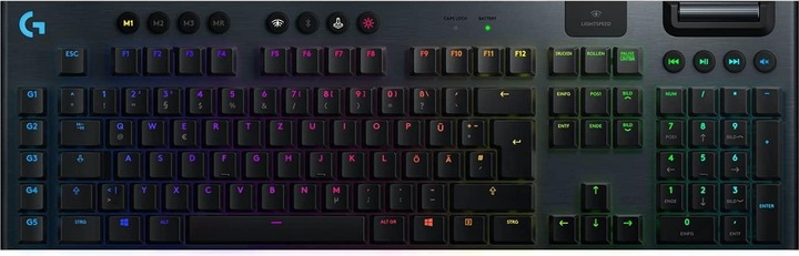 Produktbild Logitech G G915 Lightspeed (DE, Kabelgebunden, Kabellos)