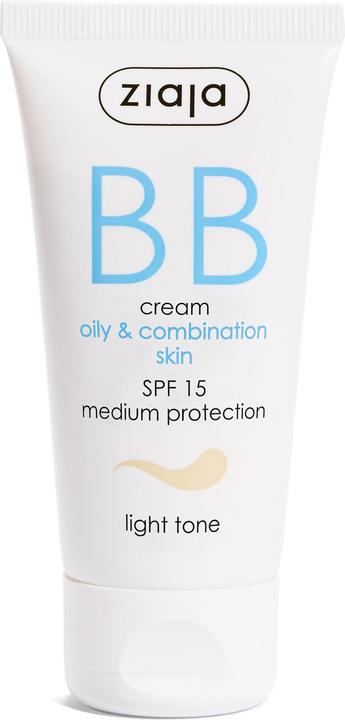 Actual product image Ziaja BB Cream for Oily and Combination Skin Light Tone 50ml