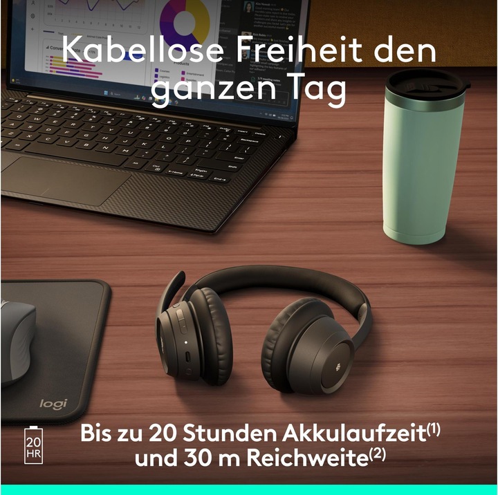 Actual product image Logitech ZONE 305 (Wireless, USB-C)