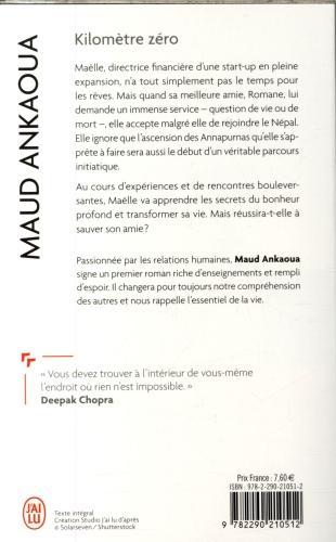 Immagine prodotto Kilomètre zéro : le chemin du bonheur (Francese, Maud Ankaoua, 2019)