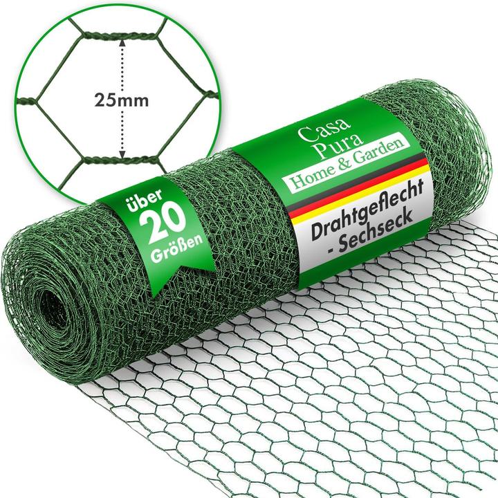 Immagine prodotto Casa Pura Recinzione a filo verde 25 mm (1 m)