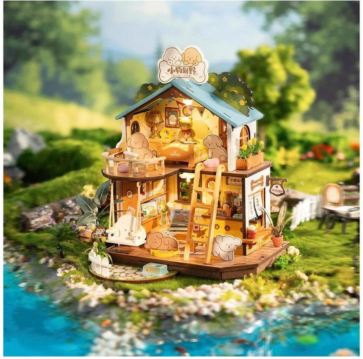 Produktbild Robotime Welpen Villa