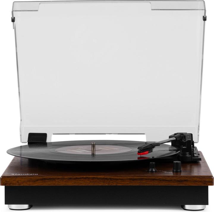 Productafbeelding Audizio Platenspeler met Bluetooth IN/OUT en Ingebouwde Speakers - RP112D - Retro - (Volautomatisch)