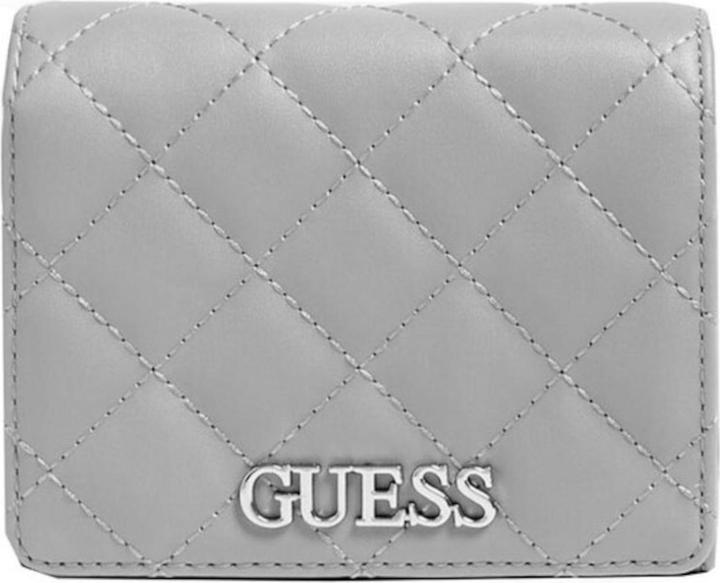 Guess Illy, Textile Wallet, Small Trifold, VG797043, Grey, For Women