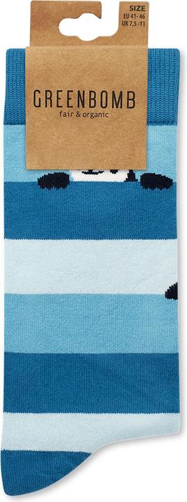 Produktbild Greenbomb Socks Panda Stripes 2 (Einzelpack, 41 - 46)