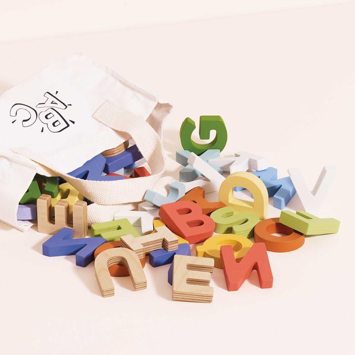 Image du produit Le Toy Van Lettres dans un petit sac