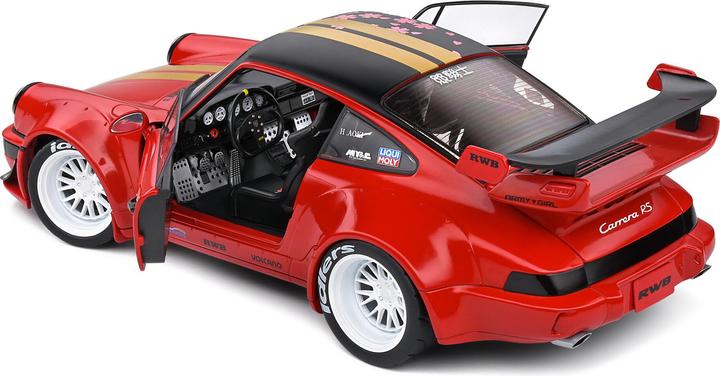 Image du produit Solido 1:18 Porsche RWB Rouge Saduka