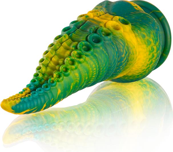 Actual product image Epic Cetus Green Tentacle Dildo