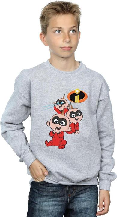 Actual product image Disney Boys The Incredibles Jak Jak Sweatshirt (116)