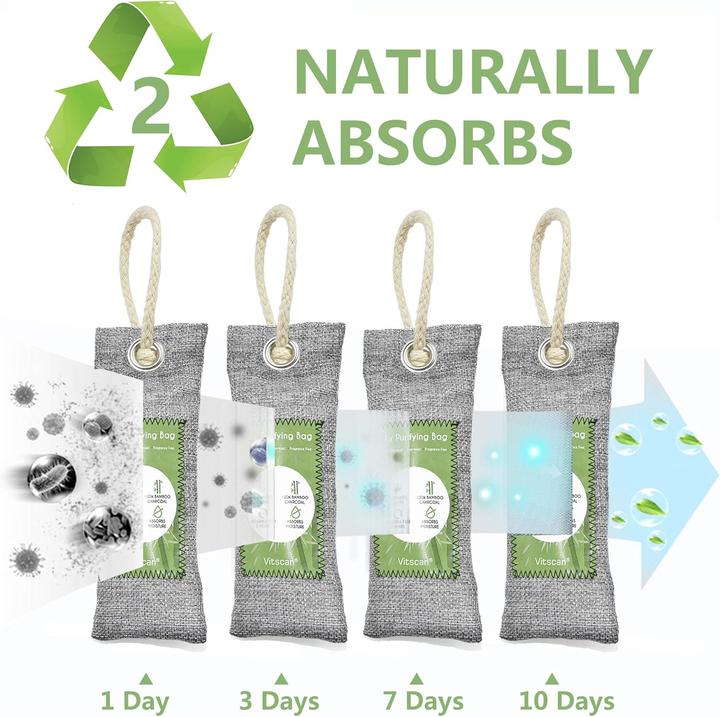 Produktbild Vitscan 12x Aktivkohlebeutel (12x)