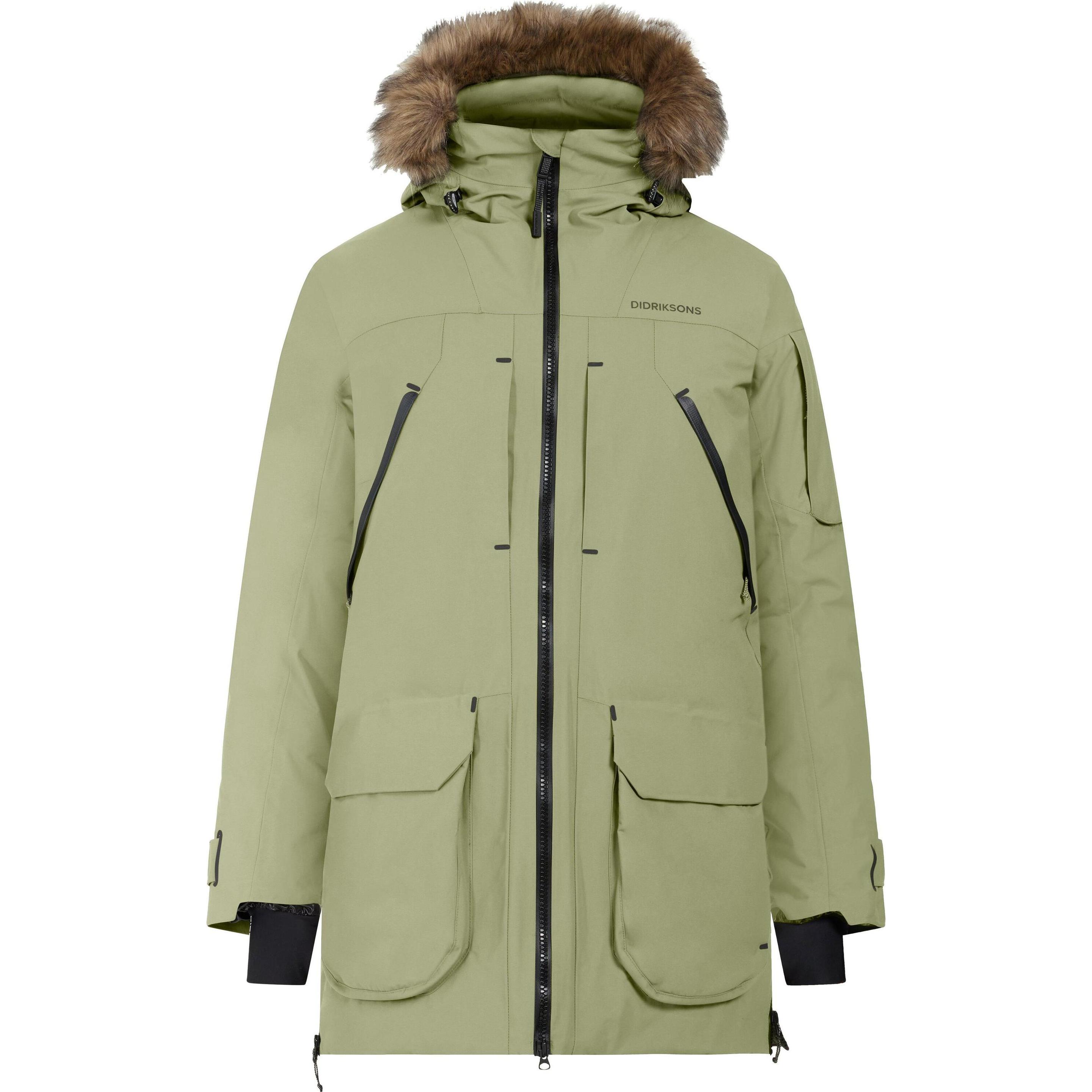 Didriksons, Herren, Jacke, Zeus USX Parka 2 (L), Grün, L