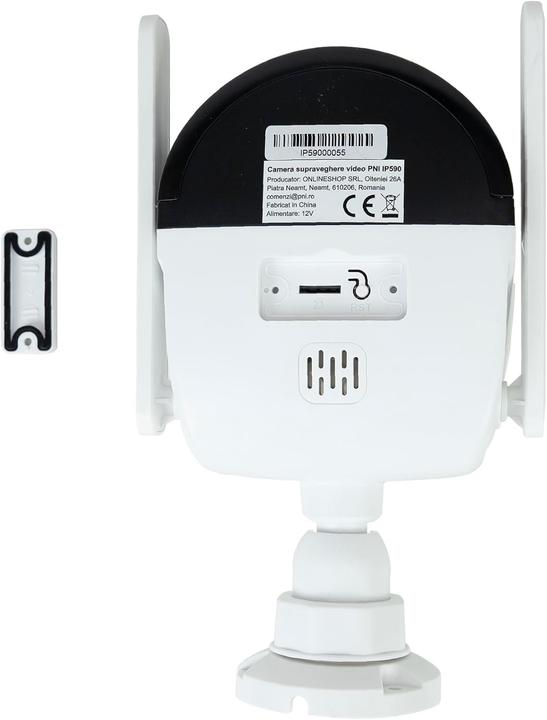 Immagine prodotto PNI Telecamera di videosorveglianza IP590, wireless, con IP, doppio obiettivo, 2 x 2 MP, 180 gradi (1920 x 1080 Pixels, 3840 x 1080 pixel)
