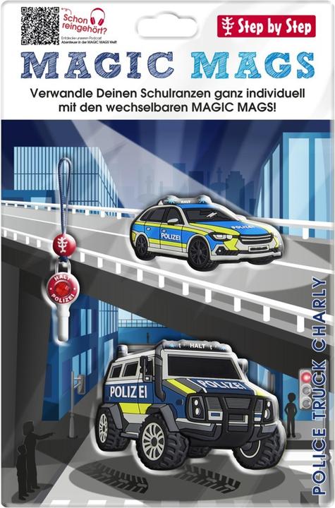 Actual product image Step by Step Police Truck Charly