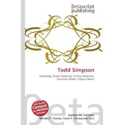Todd Simpson, Ratgeber von Lambert M. Surhone, Mariam T. Tennoe, Susan F. Henssonow