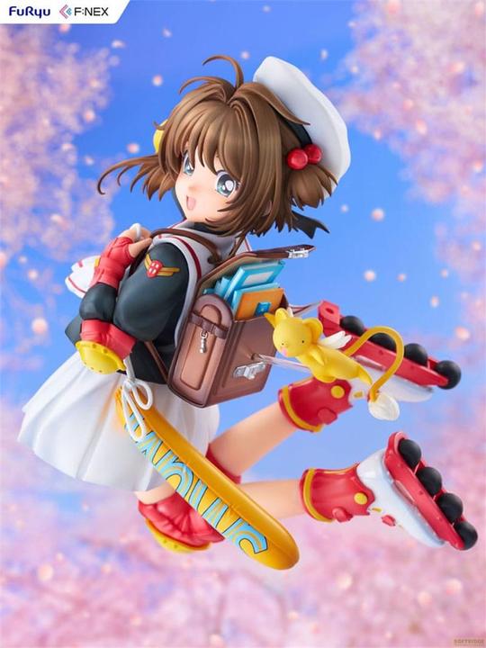Actual product image Furyu NacCardcaptor Sakura honeko FNEX statuette 1/7 25th Anniversary Sakura Kinomoto 17 cm