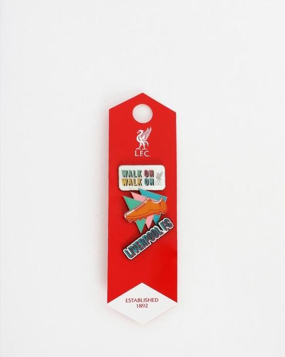 Actual product image Score Draw Enamel Badge (Pack of 3)