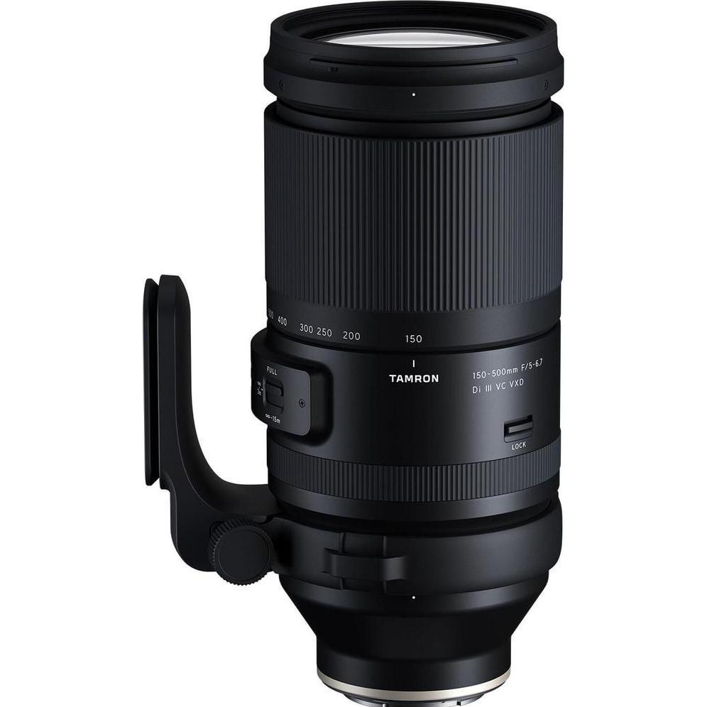 Tamron AF 150-500mm F/5.6-7 Di III VC VXD Fuji X (Fujifilm X, Vollformat), Objektiv, Schwarz