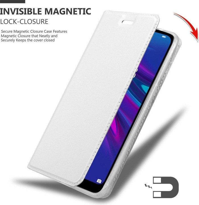 Produktbild Cadorabo Book Classy Style Cover (Huawei Y6 (2019))
