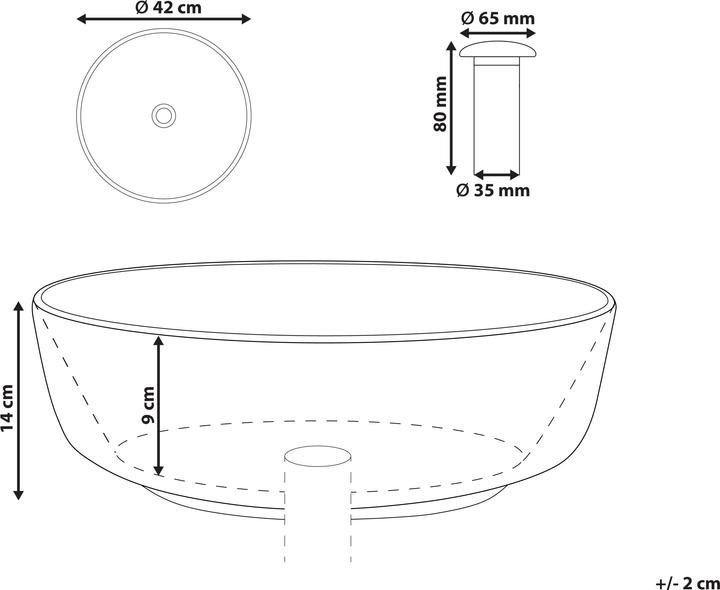 Image du produit Beliani Hopi (420 mm, 420 mm)