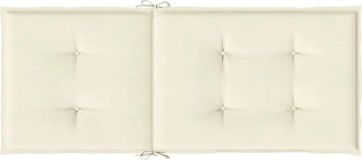 Produktbild vidaXL Gartenstuhlauflage für Hochlehner (120 x 50 cm)