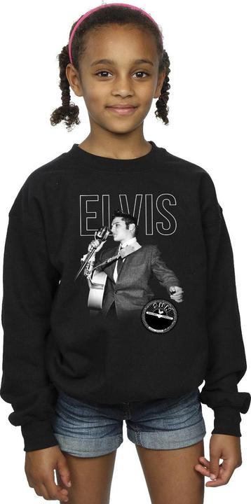 Produktbild Elvis Logo Portrait Sweatshirt Mädchen (140, 146)
